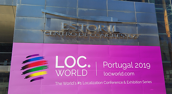 Wir haben an der LocWorld40 in Portugal teilgenommen
